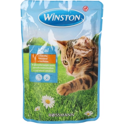 Winston cat s kachním v rajčatové omáčce 100 g