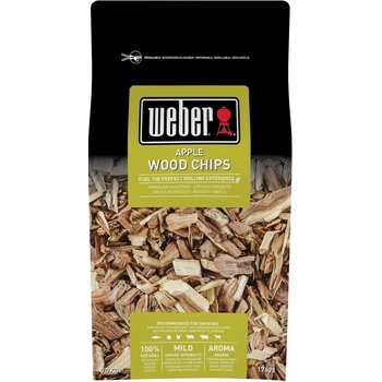 Weber udící lupínky jablko 700 g