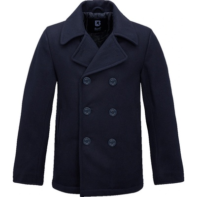Brandit kabát pánský 3109.8 Pea Coat tmavo modrá