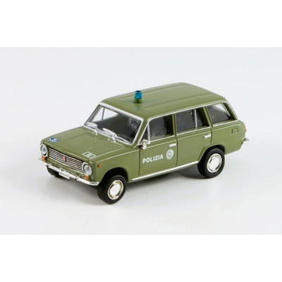BREKINA Fiat 124 Combi Familiare Polizia 1:87
