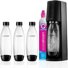 SodaStream Terra Black + 3 láhve Fuse 3 x 1l