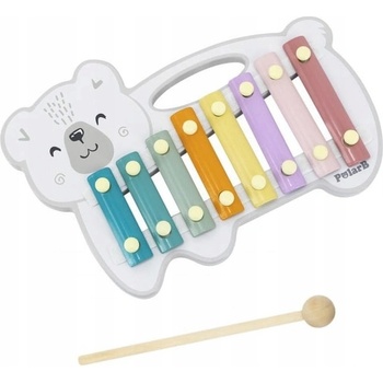 Viga dřevěný xylofon polární medvěd