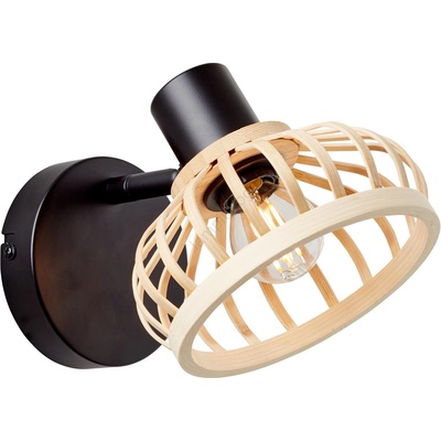 Brilliant - Настенна лампа NORAH 1xE14/28W/230V бамбук (BI0350)