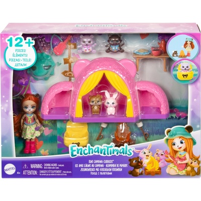Mattel Enchantimals Tent Camping Cuddlers