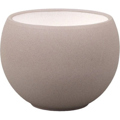 Ceramicus Luna Struktur d 20 cm matný hnědo šedý