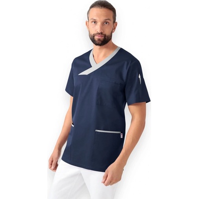 Clinic Dress Core Tunika pánska Námornícka modrá sivá
