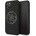 GUESS 4G Tone on Tone Silicone Hard Case - силиконов (TPU) калъф за iPhone 11 Pro (черен)
