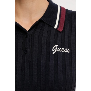 Guess Тениска с яка с вълна Guess SABINA (V5BP04.Z1152)