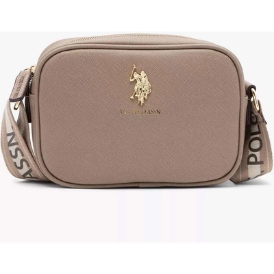 U.S. Polo Assn. dámská kabelka crossbody CLASSIC světle hnědá