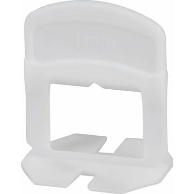 Distančník L Strend Pro, nivelační, pod obklad, 1.0 mm, bal. 100 ks, plast bílý