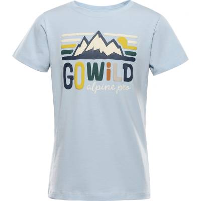 Alpine Pro Детска памучна тениска ALPINE PRO DORGO skyride варианта pd ALPINE PRO | Sin | Момчешки | 92-98