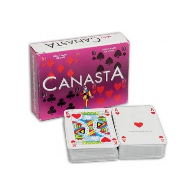 Canasta mini hracie karty 108 listorv Canasta mini hrací karty 108 listů