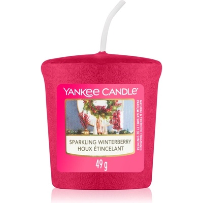 Yankee Candle Sparkling Winterberry вотивна свещ Signature 49 гр