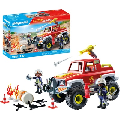 Playmobil 71824 Hasičské terénní auto – Zbozi.Blesk.cz