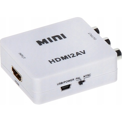 Cabletech Prevodník signálu HDMI - AV KOM0982