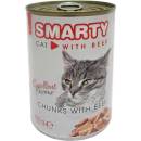 Juko Smarty chunks Cat Hovězí 410 g