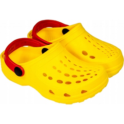 Ladeheid žabky lehké pěnové pantofle žlutá