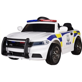 Mamido Elektrické autíčko Polícia USA bielá