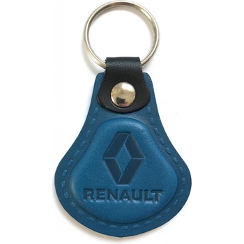 Prívesok na kľúče Auto Two M Kožená Renault modrá