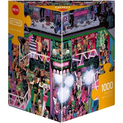Heye Пъзел Heye от 1000 части - Дискотека 3000 (30085)