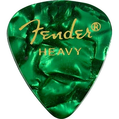 FENDER trsátko 351 Premium Celluloid 1ks Heavy Green moto