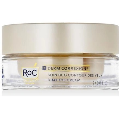 RoC Derm Correxion Dual Eye Cream двоен околоочен крем против бръчки с ретинол 2x10 ml за жени