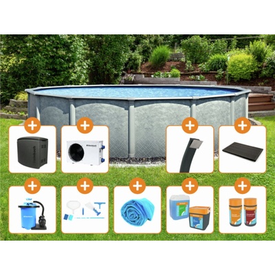 Steinbach Grande Pool Set Round Ø 549 x 135 cm - Пълен комплект Large - 1 компл (011769)