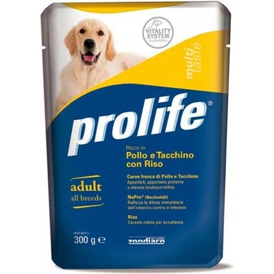 Zoodiaco Prolife Adult Kuře a krůta s rýží 300 g