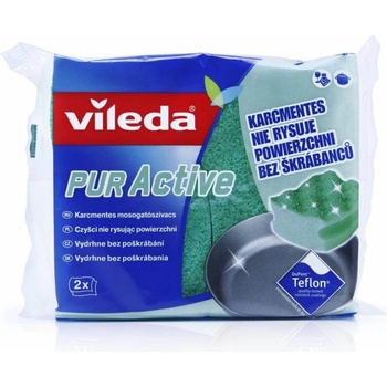 Vileda 116509 Pur Active špongia stredná 2 ks
