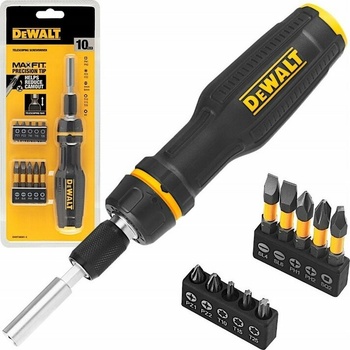Dewalt TELESKOPICKÝ ŠROUBOVÁK DEWALT S BITY 10 ks.
