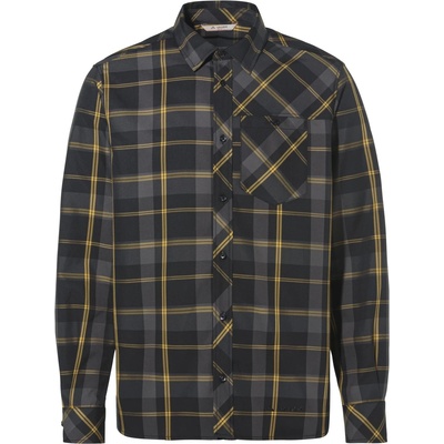 Vaude Мъжка риза с копчета Vaude Neshan L/S Shirt IV Shirt - Black / Savanna (033-2903-0111)