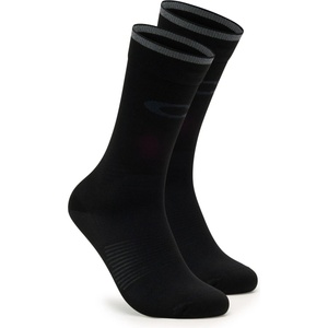 Oakley Мъжки чорапи за колоездене Oakley Cadence Socks 2.0 Cycling socks - Pitch Black - размер 39-41 (EU) (207-1221-0112)