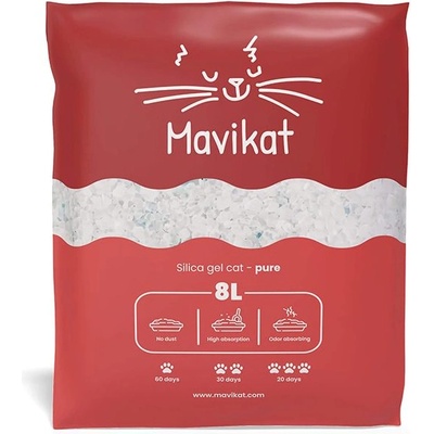 MAVIKAT Напълваща за котки Pure 8л