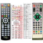 GENERAL X-SITE XS-DVBT-35HDD - съвместимо дистанционно управление на марката General (XS-DVBT-35HDD) Дистанционно