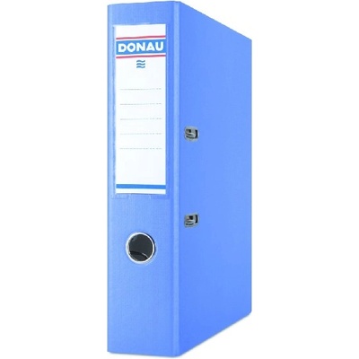 Папка за документи, 75 мм, A4, PP/картон, DONAU "Rainbow", светлосиня 3970001PL-10 (U3970001PL-10)