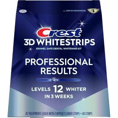 Procter & Gamble Bieliace pásiky Crest 3D Whitestrips PROFESSIONAL RESULTS 40 ks
