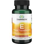 Swanson Vitamin E Mixed Tocopherols, 200 IU, 250 меки капсули, Swanson (SW149)
