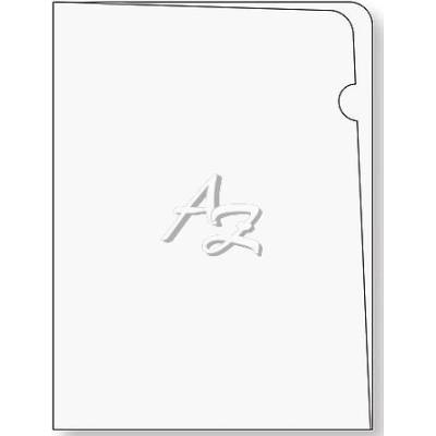 obal A4 "L" PP /25ks, silný ČIRÝ 100µm