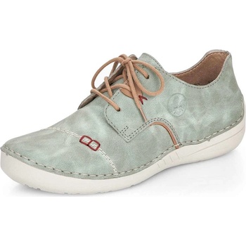 Rieker polobotky 52528-52 zelená