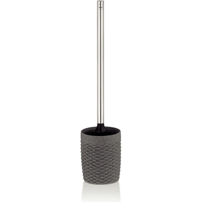 Kela WC set Alexia poly šedá H 44 cm Ř 10 cm