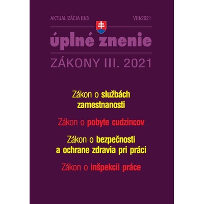 Aktualizácia III/8 - Zamestnanosť - Poradca s.r.o.