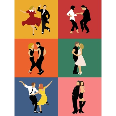 Plagát, Obraz - Movie Scenes, 30 × 40 cm