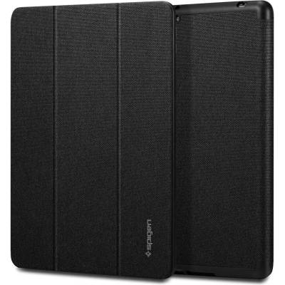Spigen Urban Fit Case - текстилен кейс и поставка за iPad 7 (2019), iPad 8 (2020) (черен)