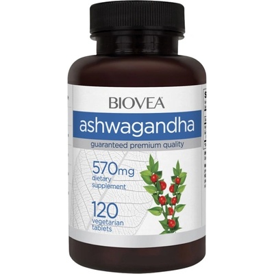BIOVEA Ashwagandha 570 mg [120 Таблетки]