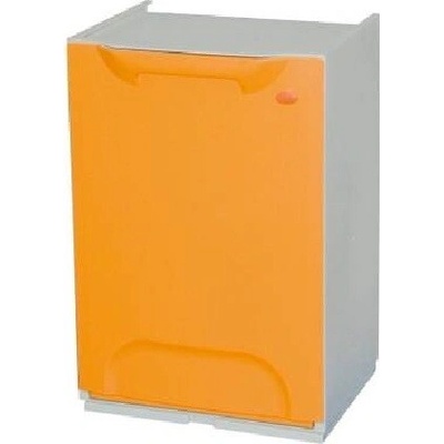 Artplast Úložný box kôš výklopný Eco-Logico oranžový 34 x 29 x 47 cm