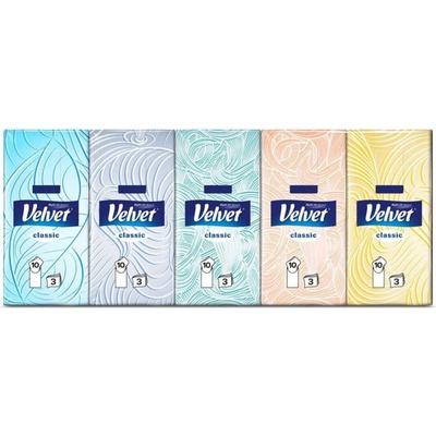Linteo Soft & Delicate papírové vreckovky 3 vrstvé 10 ks
