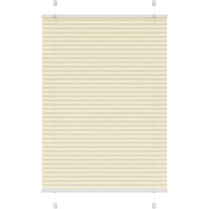 vidaXL Плисирана щора Cream 90x150 cm Ширина на плата 89, 4 cm (4015294)