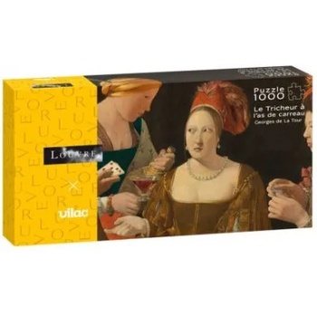 Image 1 of Vilac - Голям пъзел с 1000 части - Измамникът с ас каро (9502)