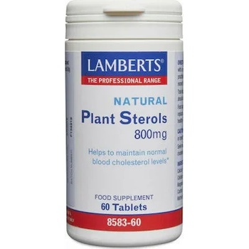 LAMBERTS Хранителна добавка растителни Стероли за нормален холестерол, Lamberts Plant Sterols 800 mg 60tabs