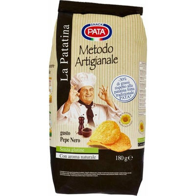 Pata chipsy s čiernym korením 180 g
